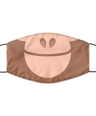 Halloween Face Mask - Horror Mask - Reusable & Washable 2 Layers Germ Protection