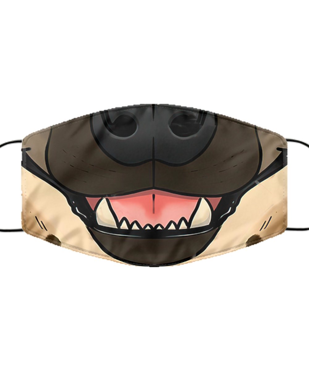 Halloween Face Mask - Horror Mask - Reusable & Washable 2 Layers Germ Protection