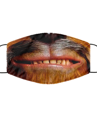 Halloween Face Mask - Horror Mask - Reusable & Washable 2 Layers Germ Protection