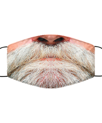 Halloween Face Mask - Horror Mask - Reusable & Washable 2 Layers Germ Protection