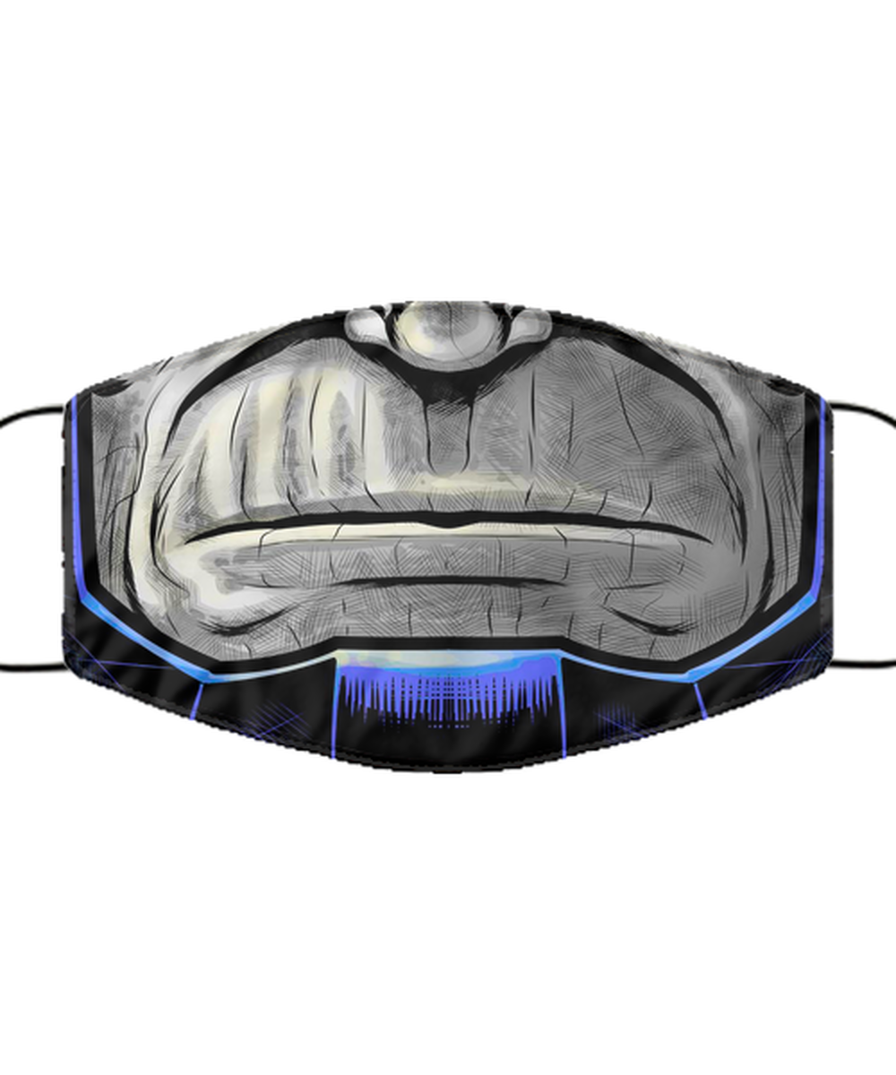 Halloween Face Mask - Horror Mask - Reusable & Washable 2 Layers Germ Protection