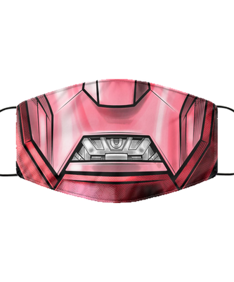 Halloween Face Mask - Horror Mask - Reusable & Washable 2 Layers Germ Protection