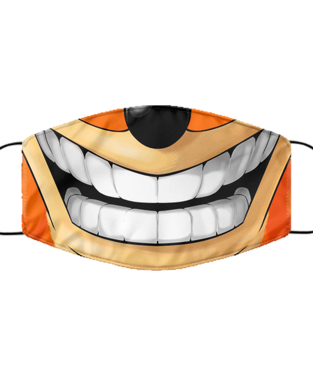 Halloween Face Mask - Horror Mask - Reusable & Washable 2 Layers Germ Protection