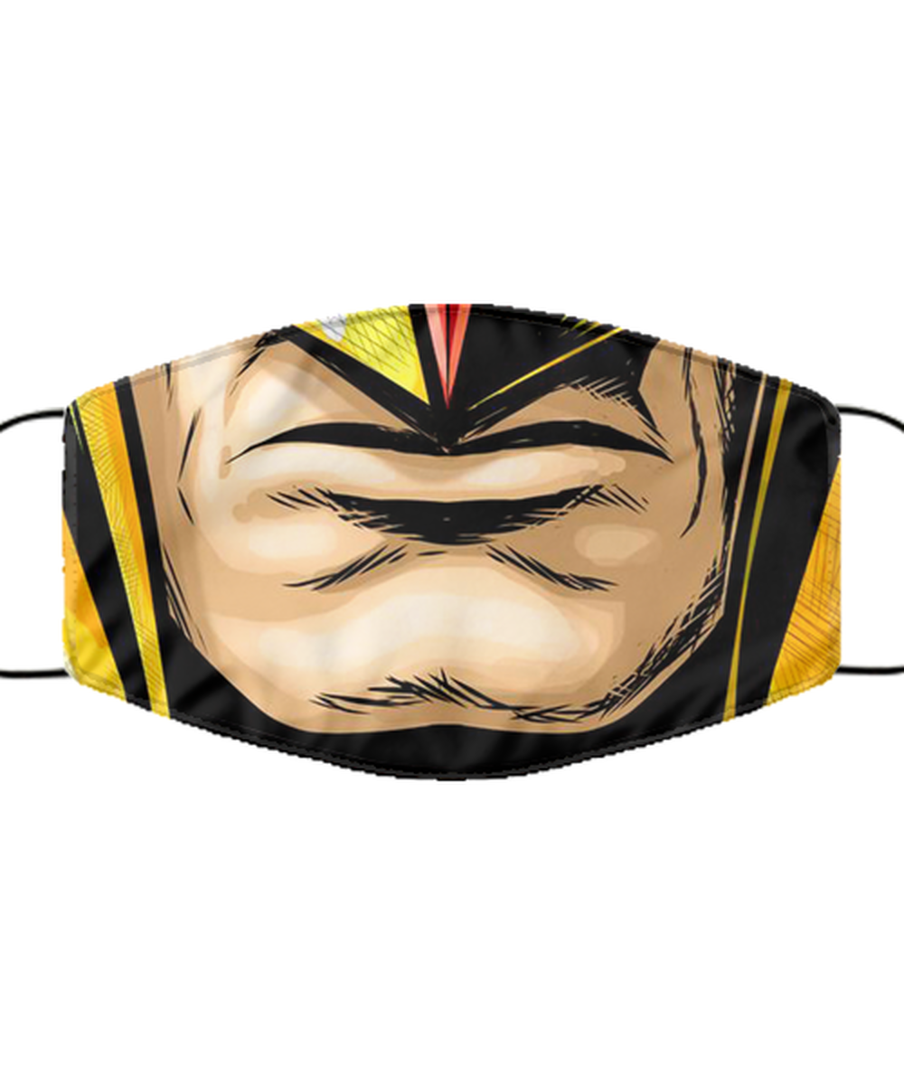 Halloween Face Mask - Horror Mask - Reusable & Washable 2 Layers Germ Protection