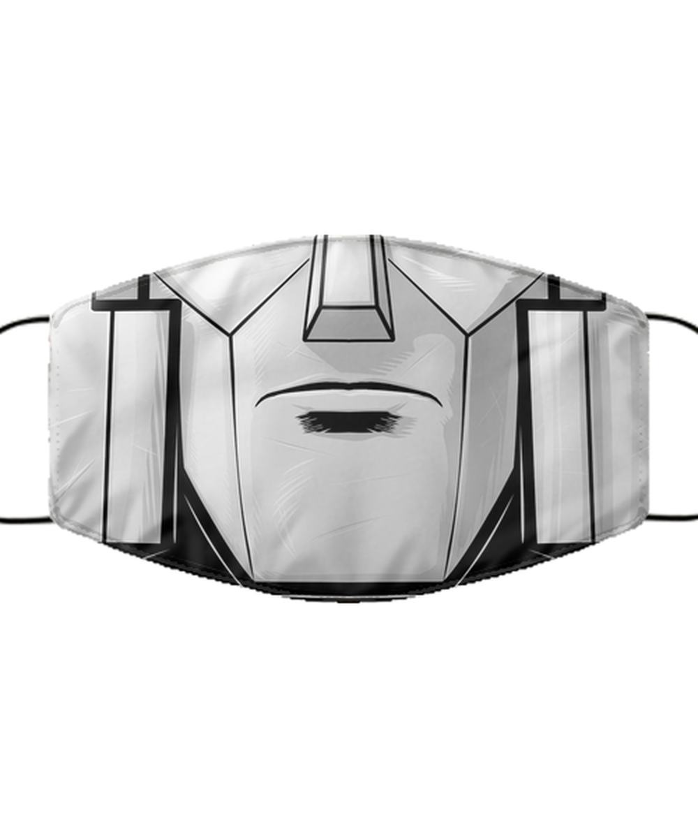 Halloween Face Mask - Horror Mask - Reusable & Washable 2 Layers Germ Protection