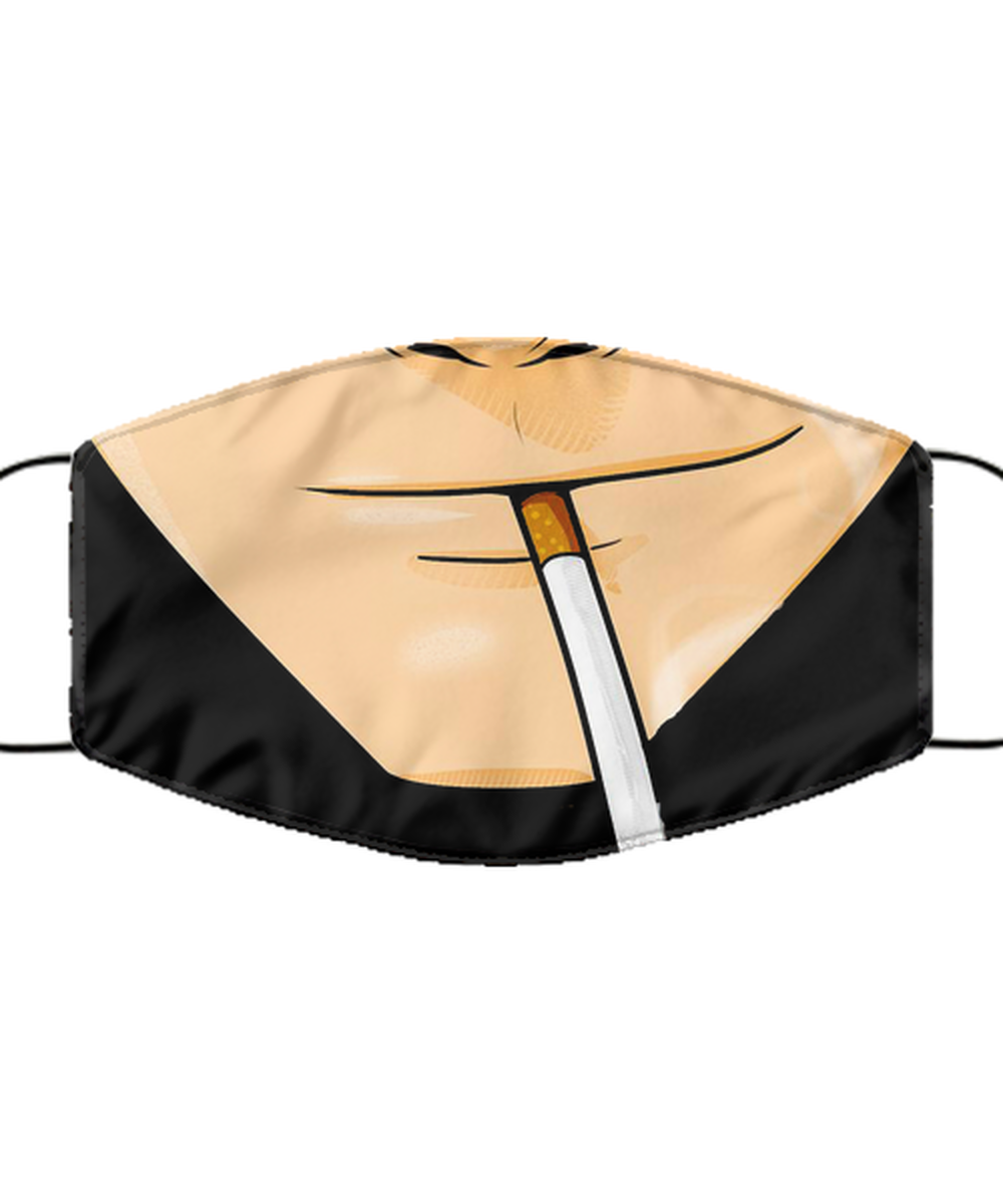 Halloween Face Mask - Horror Mask - Reusable & Washable 2 Layers Germ Protection