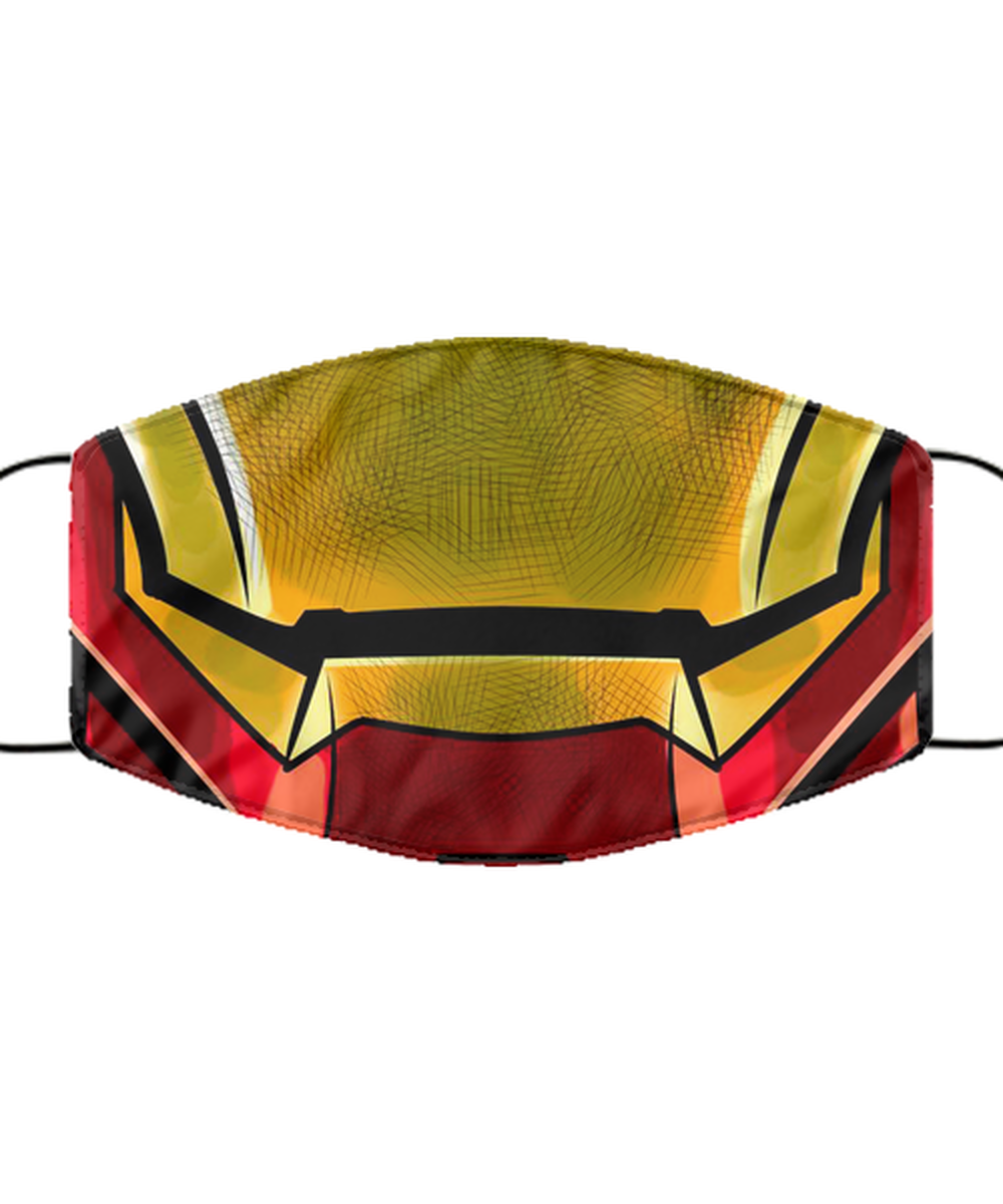 Halloween Face Mask - Horror Mask - Reusable & Washable 2 Layers Germ Protection