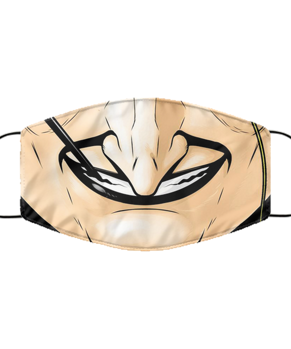 Halloween Face Mask - Horror Mask - Reusable & Washable 2 Layers Germ Protection