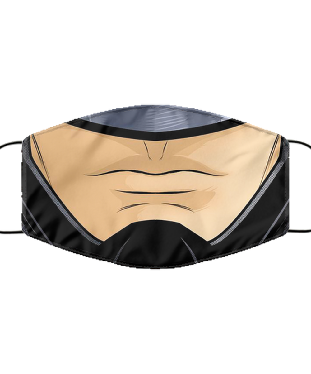 Halloween Face Mask - Horror Mask - Reusable & Washable 2 Layers Germ Protection