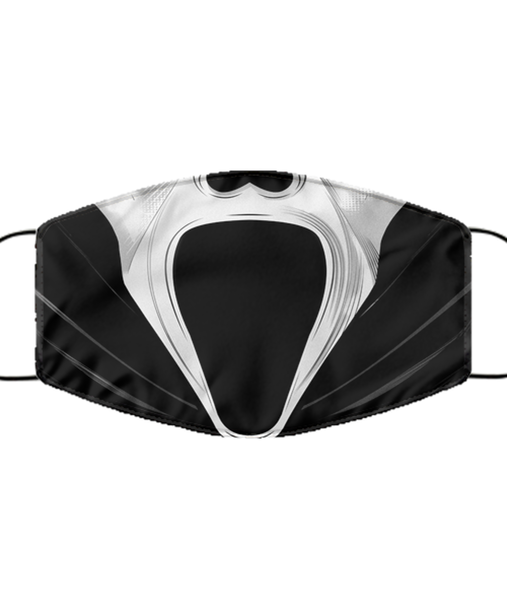 Halloween Face Mask - Horror Mask - Reusable & Washable 2 Layers Germ Protection