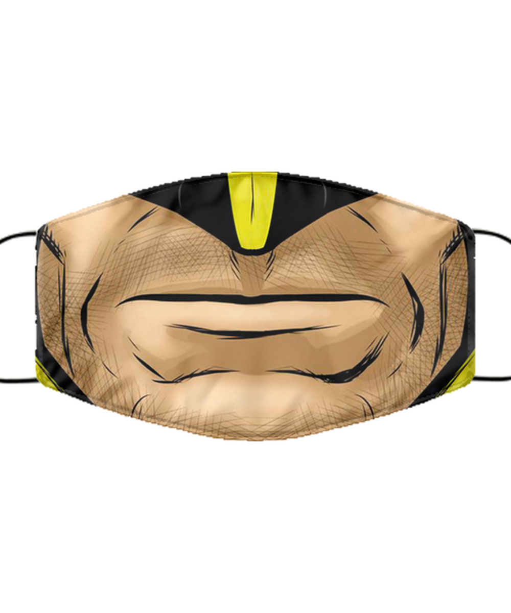 Halloween Face Mask - Horror Mask - Reusable & Washable 2 Layers Germ Protection