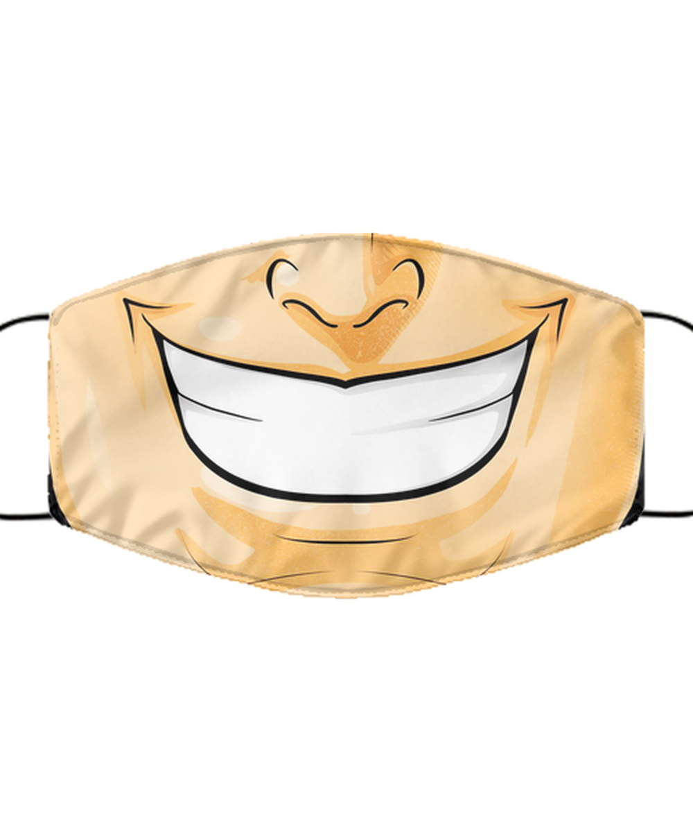 Halloween Face Mask - Horror Mask - Reusable & Washable 2 Layers Germ Protection