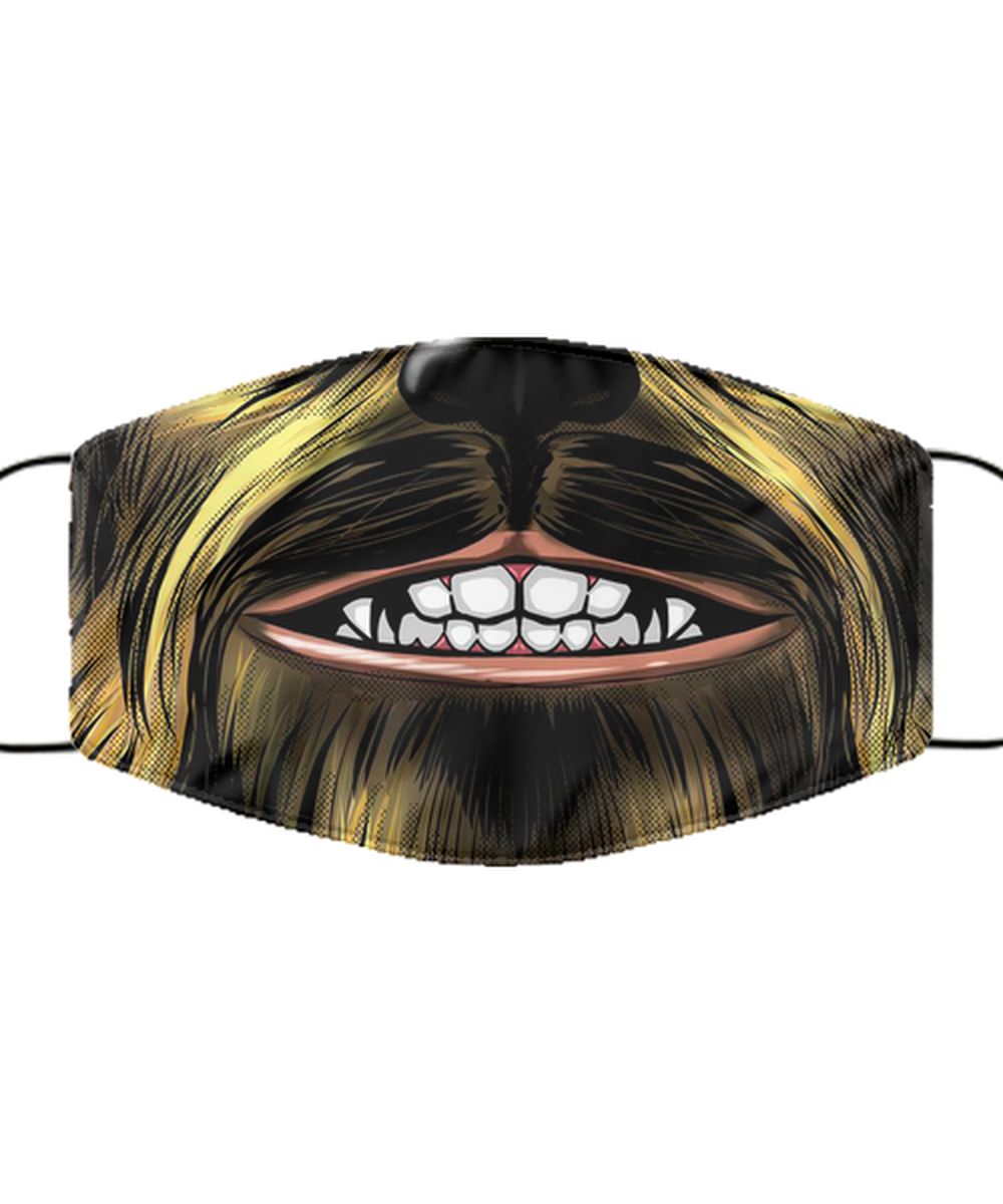 Halloween Face Mask - Horror Mask - Reusable & Washable 2 Layers Germ Protection