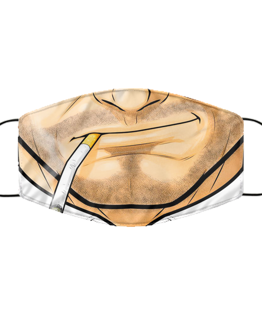 Halloween Face Mask - Horror Mask - Reusable & Washable 2 Layers Germ Protection