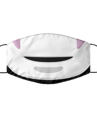 Halloween Face Mask - Horror Mask - Reusable & Washable 2 Layers Germ Protection