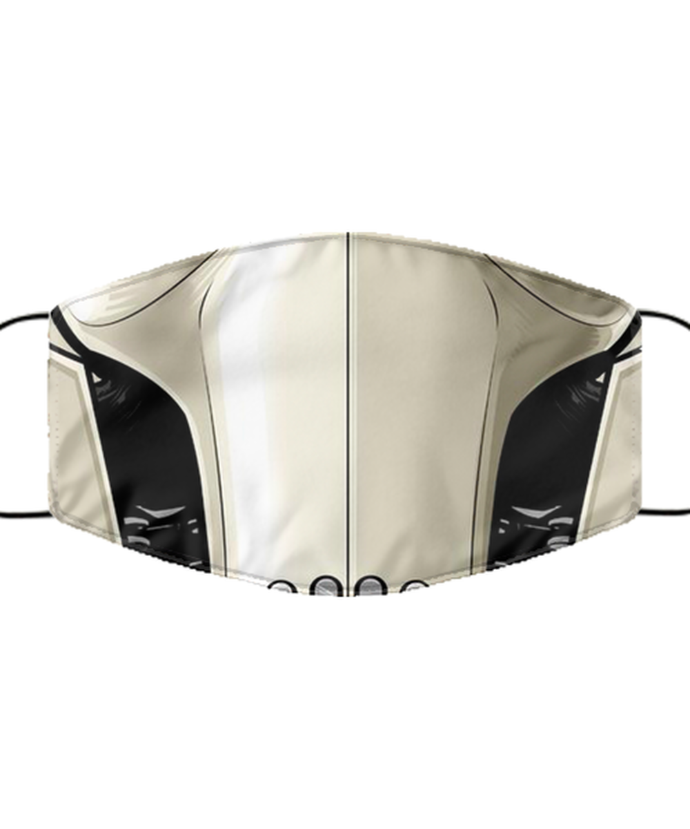 Halloween Face Mask - Horror Mask - Reusable & Washable 2 Layers Germ Protection