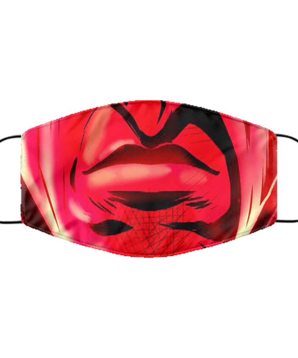 Halloween Face Mask - Horror Mask - Reusable & Washable 2 Layers Germ Protection