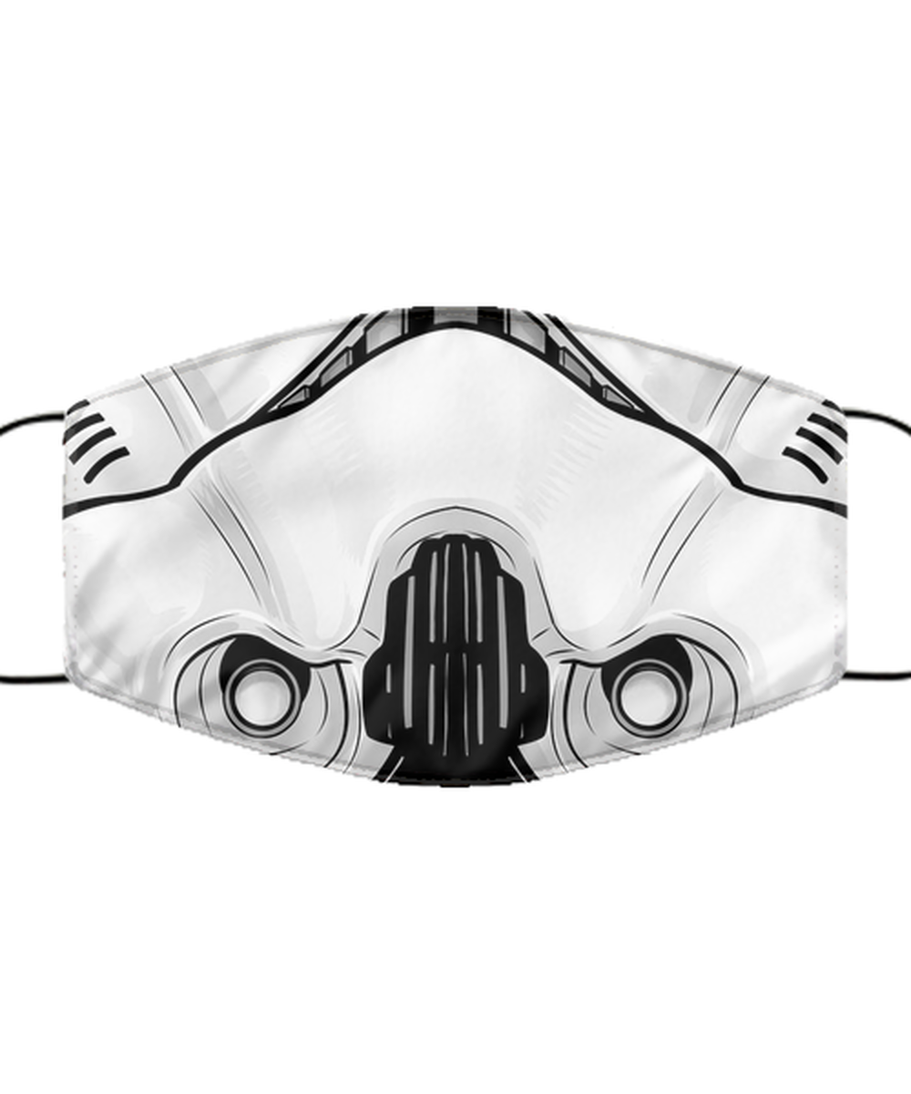 Halloween Face Mask - Horror Mask - Reusable & Washable 2 Layers Germ Protection