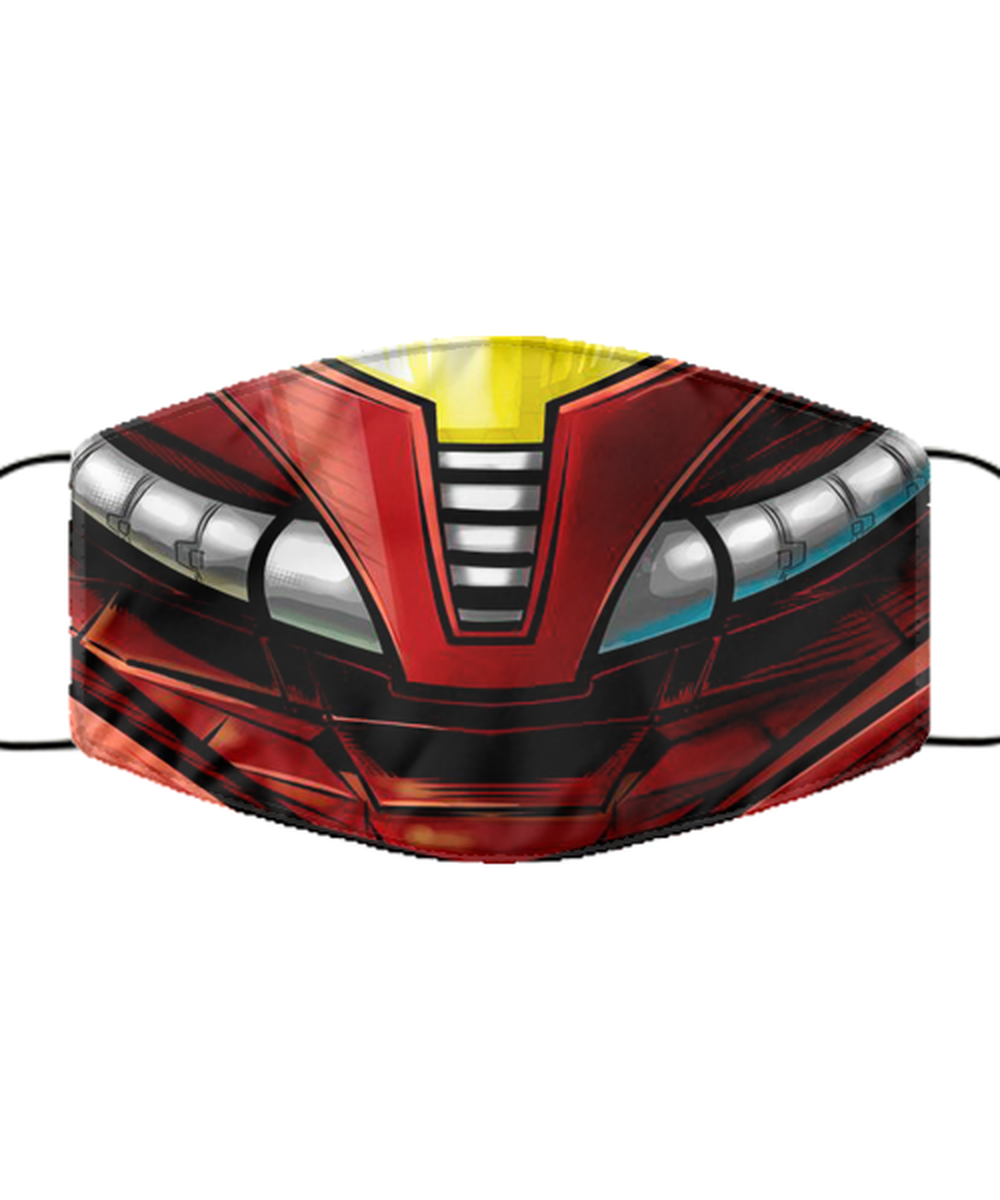 Halloween Face Mask - Horror Mask - Reusable & Washable 2 Layers Germ Protection