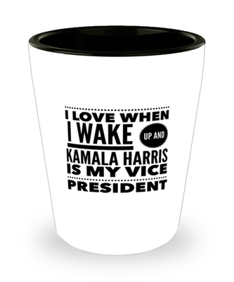 Funny Kamala Harris New Vice President Shot Glass - 