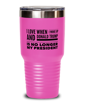 Funny Joe Biden Pink Tumbler 30 oz - 