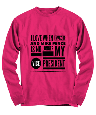 Funny Joe Biden Long Sleeve Shirt Heliconia- 