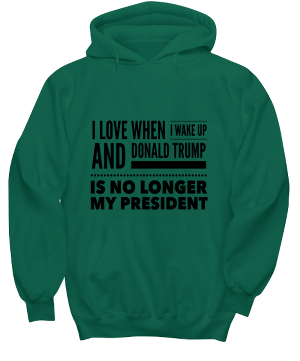 Funny Joe Biden Hoodie Green - 