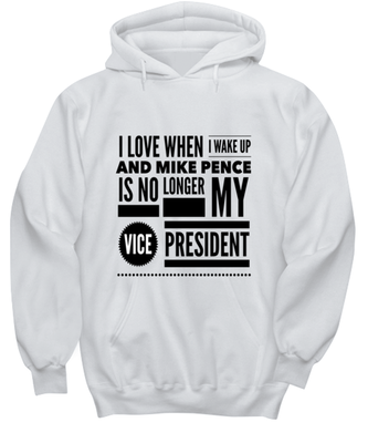 Funny Joe Biden Hoodie White - 