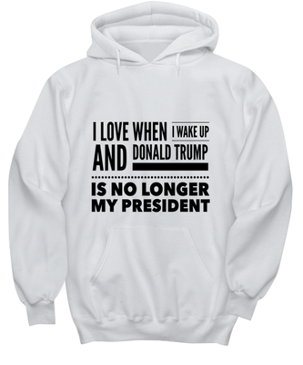 Funny Joe Biden Hoodie White - 