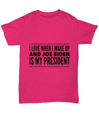 Joe Biden New President T-Shirt Unisex Heliconia - 