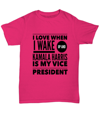 Kamala Harris Vice President T-Shirt Unisex Heliconia - 