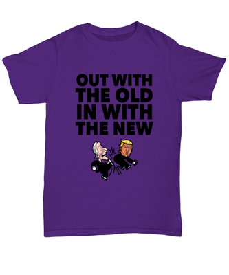 Funny Joe Biden T-Shirt Unisex Purple - 
