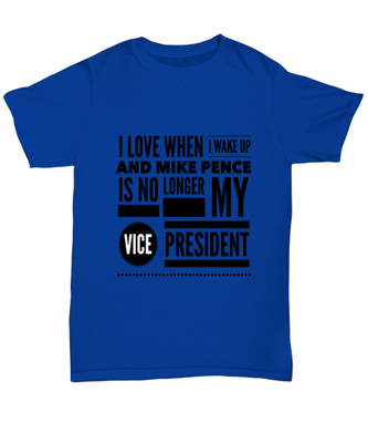 Funny Joe Biden T-Shirt Unisex Royal Blue - 