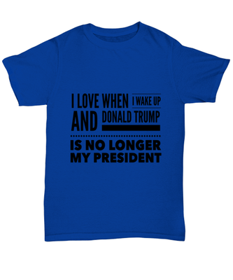 Funny Joe Biden T-Shirt Unisex Royal Blue - 