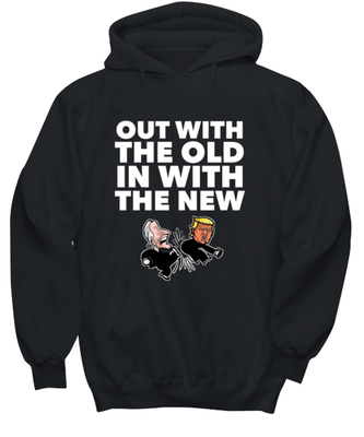 Funny Joe Biden Hoodie Black - 