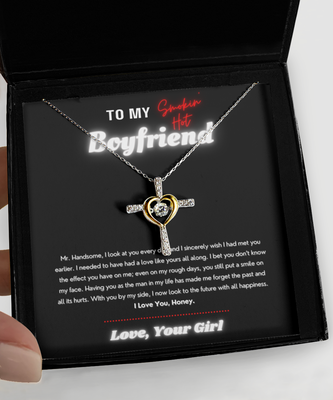 Anniversary To My Boyfriend Necklace