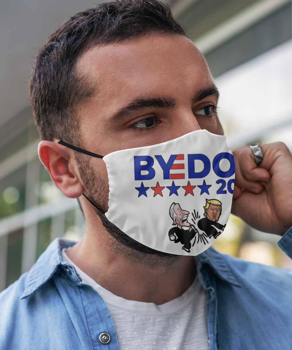 White Protective Face Covering