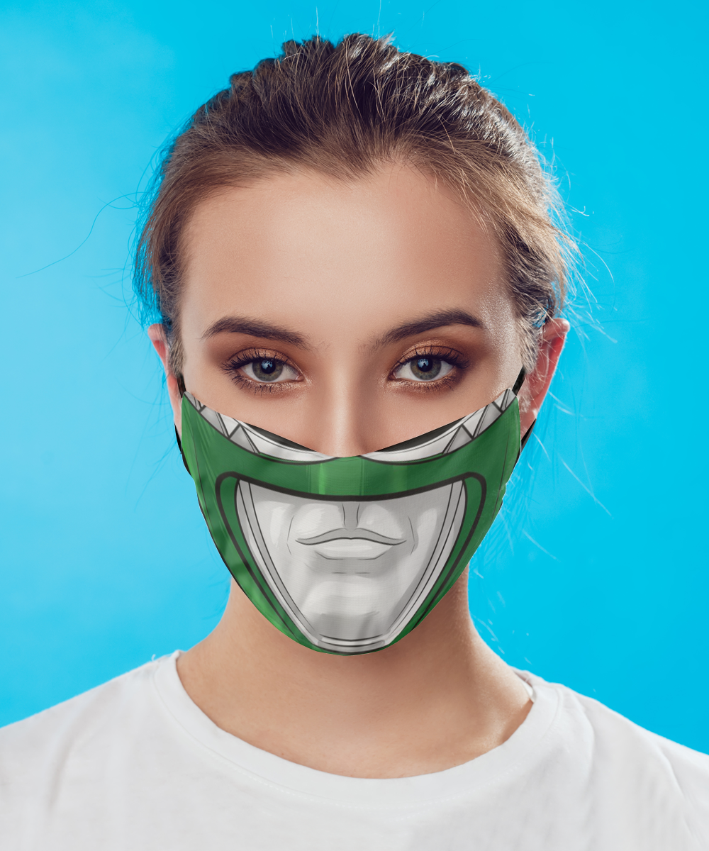 Halloween Face Mask - Horror Mask - Reusable & Washable 2 Layers Germ Protection